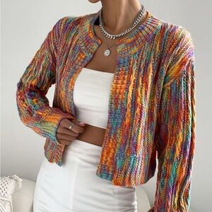 SHEIN Drop Shoulder Cardigan